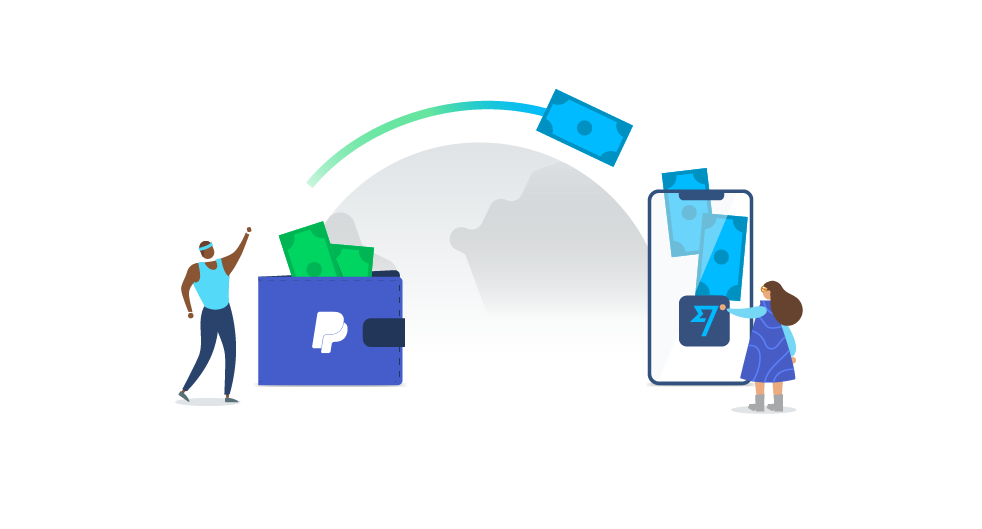 An input form and bank card